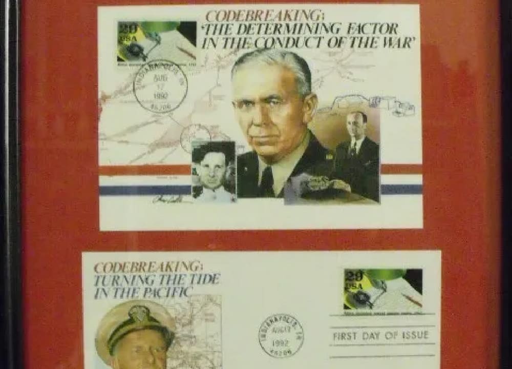 Codebreaking 1st Day Cover