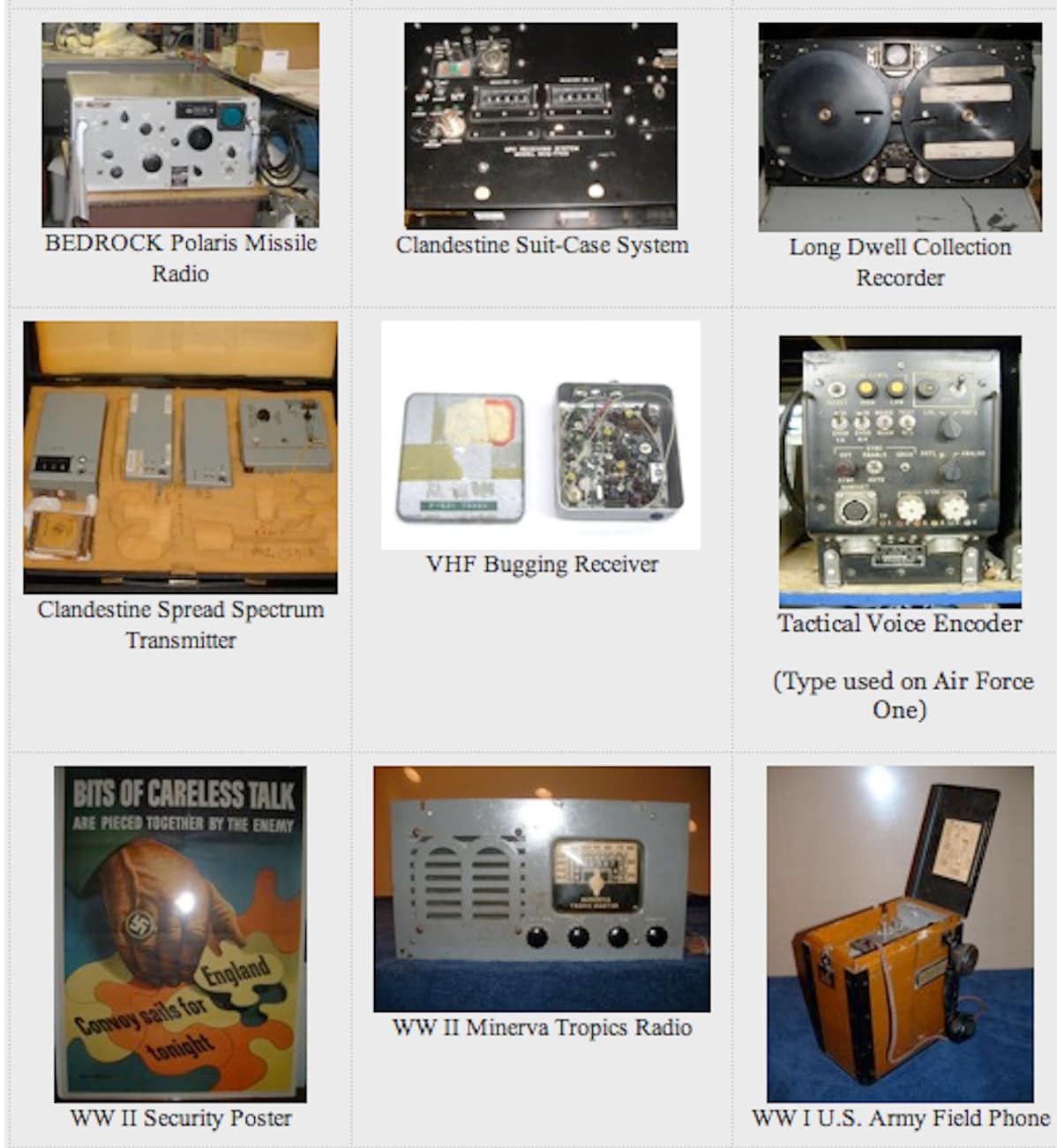 An Eclectic Mix of Acquisition Items