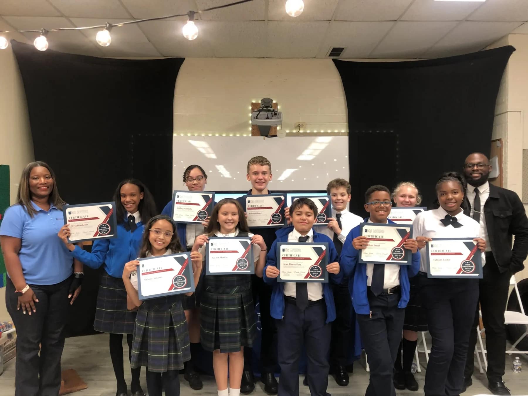 St. Mary of the Mills Catholic School – 1st NCF Ambassador Class