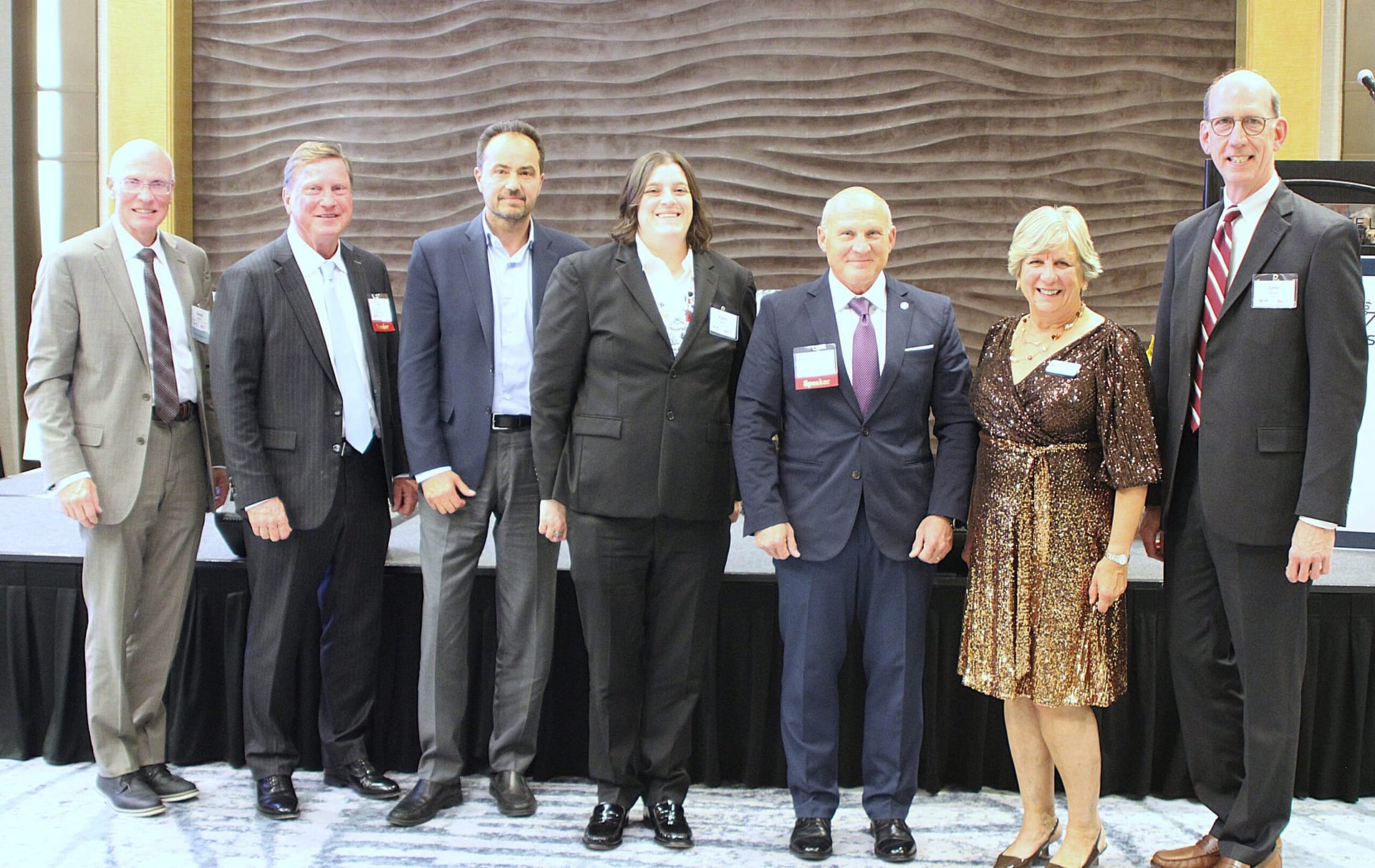 George Barnes NCF Bod Chair Tom Fanning Southern Company Frank Cilluffo McCrary Institute Robin Burns Calvert County Schools Admiral Michael Gilday Laura Nelson NCF and John Doyon INSA(1) 2025 C&C Key Speakers and Honorees