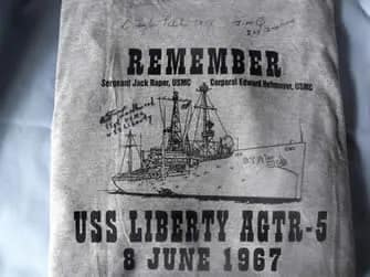 USS Liberty Memorial T-Shirt