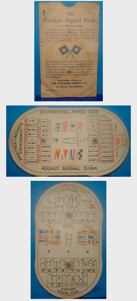 US Service Issue Pocket Signal Disk US Service Issue Pocket Signal Disk