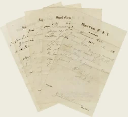 Civil War Message Transcripts