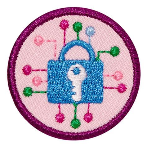 Girl Scout Cybersecurity badge Girl Scout Cybersecurity Badge