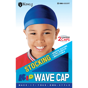 Kids Stocking Wave Caps Assorted