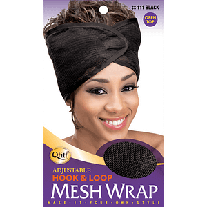 Mesh All Women's Head Wear, QFitt - Black