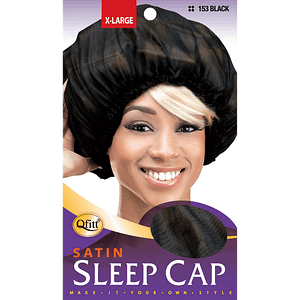 Sleep Caps Satin XL - Black