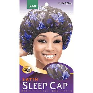 Sleep Caps Satin - FLoral