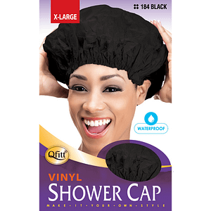 Shower Caps (22" Vinyl) - Black