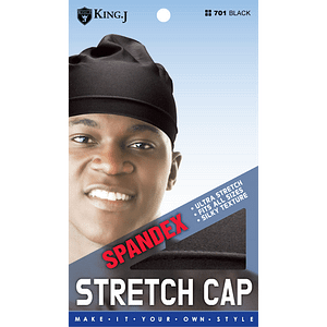Spandex Stretch Caps Black