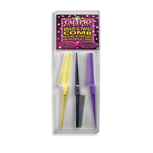 Braid & Twist Comb (3pcs)