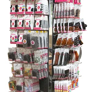 PINK CAT HAIR ACCESSORY DISPLAY