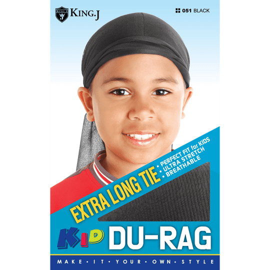 DuRags Kids Black