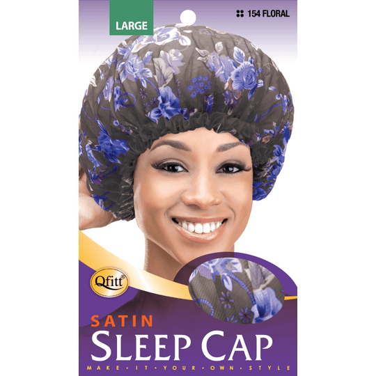 Sleep Caps Satin - FLoral