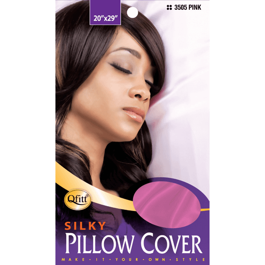 Pillow Cover Silk - Pink