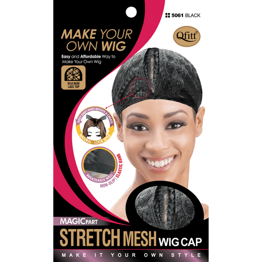 Stretch Mesh Magic Part Wig Caps