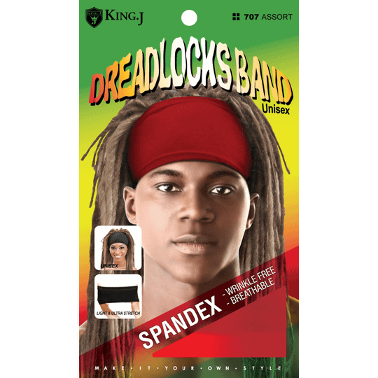 Spandex Dreadlocks Band -Assorted