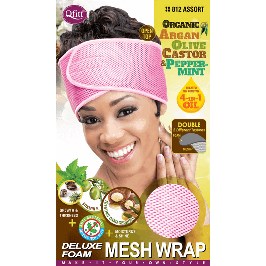 Mesh All Women's Head Wear, QFitt Deluxe Foam - Assorted