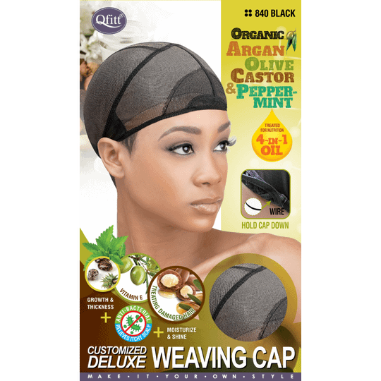 Deluxe Weaving Caps - Black