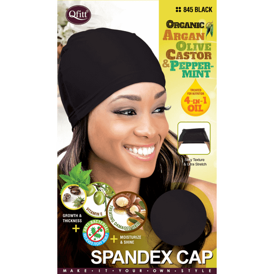 Spandex Caps - Black
