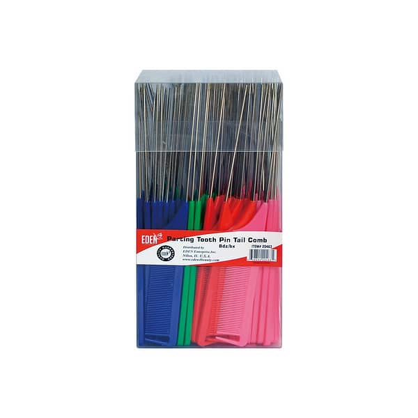 Parting Tooth Pin Tail Comb Asst