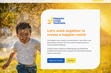 Happier Lives Institute