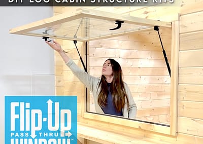 The Flip-Up Pass Thru Window™