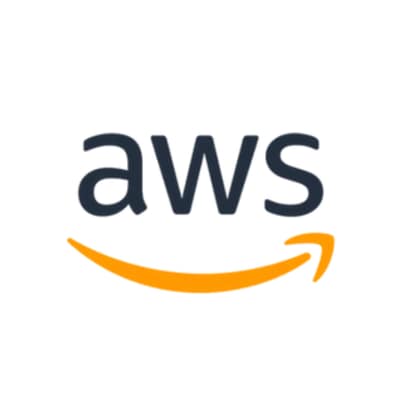 AWS White logo box AWS Logo